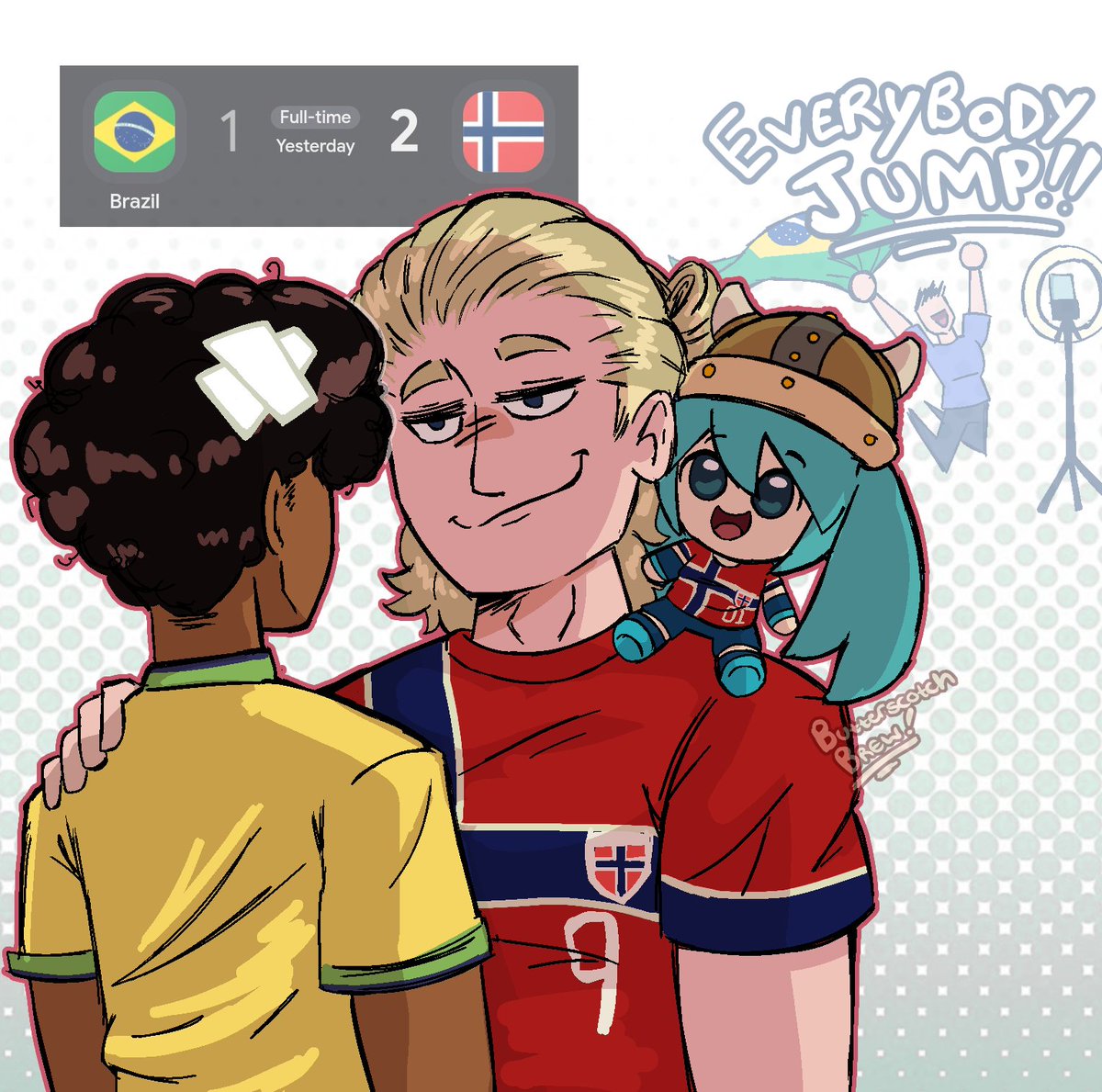 pastelgothicorn's tweet photo. The epic Miku custody battle https://t.co/TAvNmqib2x