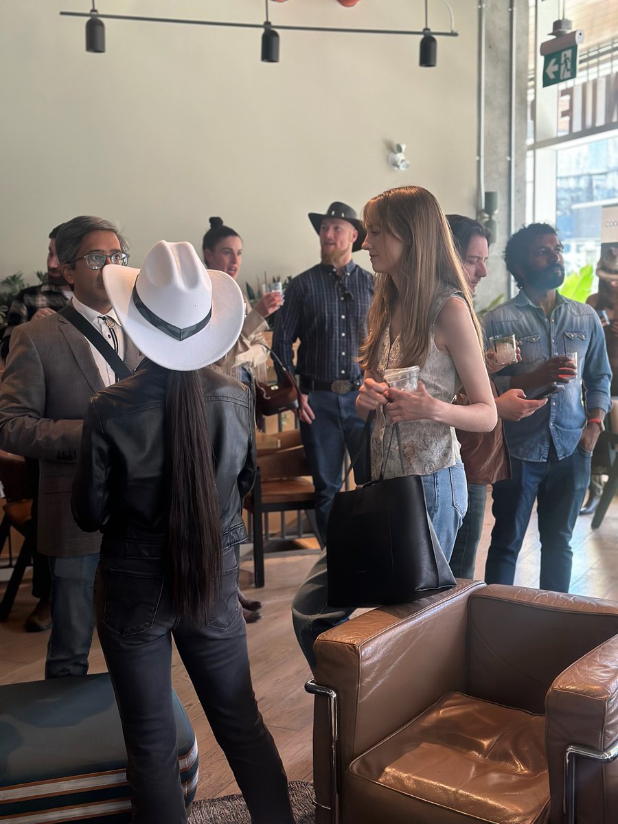 Coding4Veterans's tweet photo. Our 3rd Annual Step Into the Stampede Reception brought together veterans, tech leaders, and community members for an incredible evening in Calgary.
A special thank you to Dean Caroline Cao and uOttawa Engineering alumni for joining us! 🇨🇦
#CalgaryStampede #CodingForVeterans https://t.co/6O8q52wvcU