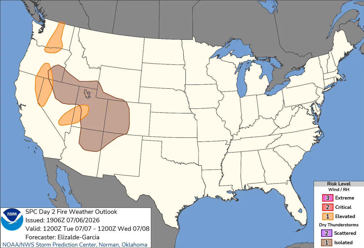 NWS Storm Prediction Center on X: 