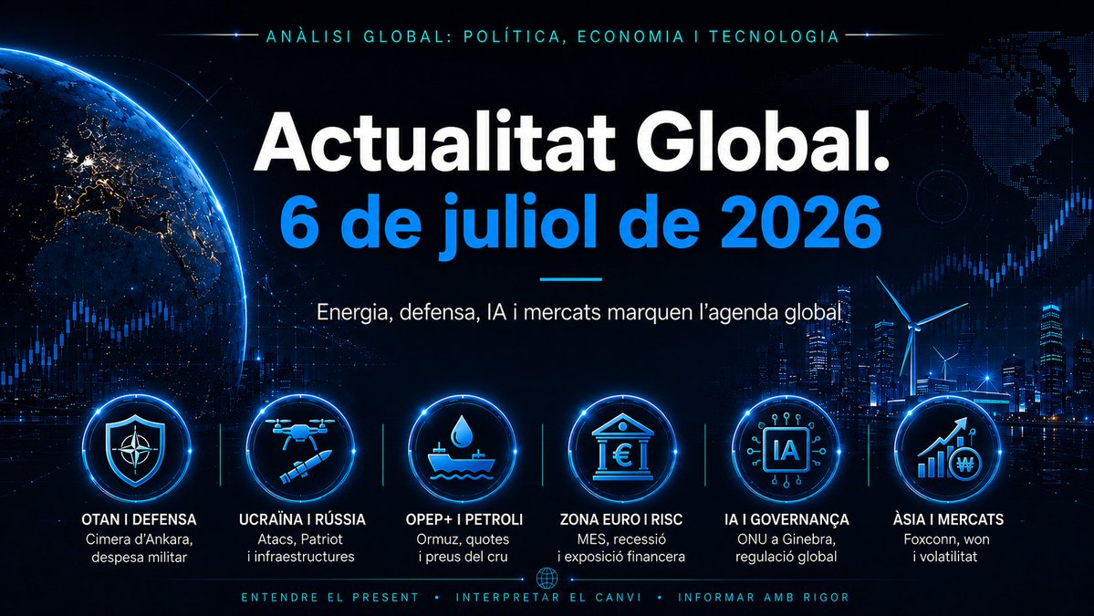 infopuntinforma's tweet photo. La mateixa IA que preocupa els reguladors impulsa, alhora, el creixement industrial asiàtic. 

Foxconn, el major fabricant mundial d’electrònica per contracte, ha comunicat un augment interanual del 39,8% dels ingressos del segon trimestre, fins a 2,513 bilions de dòlars taiwanesos, impulsat per la demanda de productes d’IA. 

La dada confirma que el cicle de la IA no es limita als models i al programari: exigeix servidors, xarxes, components, semiconductors, energia i capacitat logística.

+ a l'infoPunt : https://t.co/HGO6cPitvW