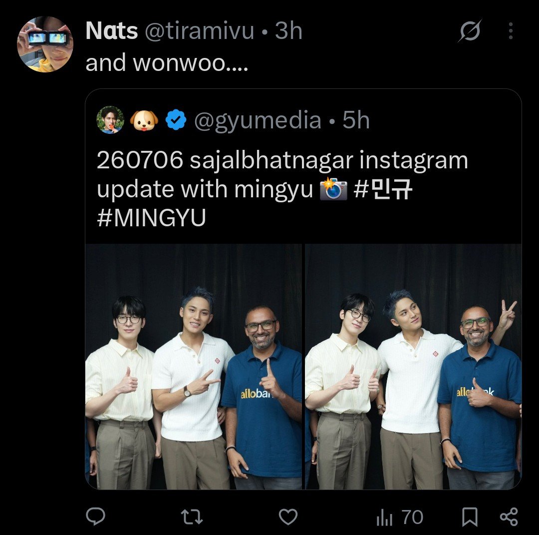 mwoomf's tweet photo. meanielarries but its just carats asking the right question abt mentioning the member beside mingyu becoz he endorsed the brand with him...its who you people  streotype minwon with shipping lens never respect them as basic member duo like how u do with other svt duos. https://t.co/MNUJYIlRaT