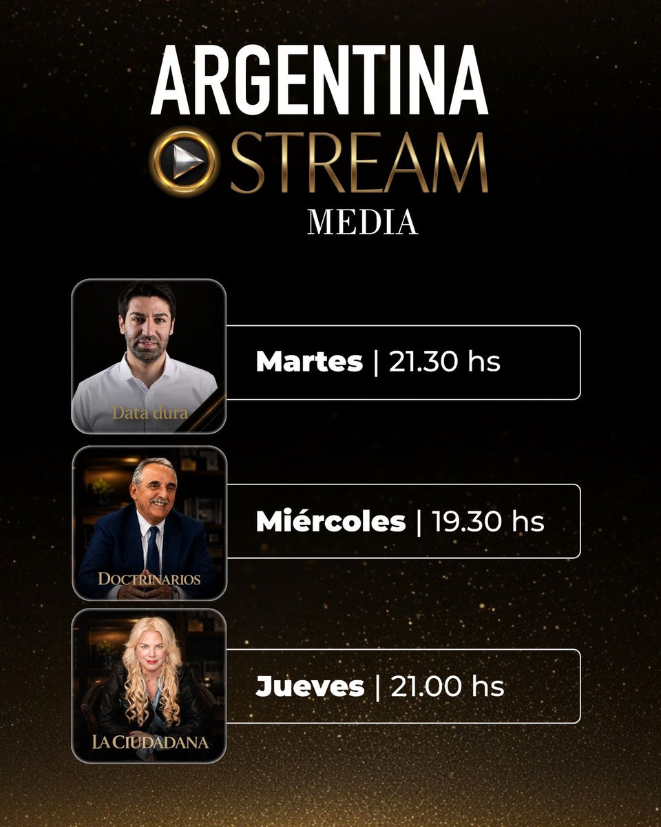 Argentina Stream Media (@ArgStreamMedia) / Posts / X