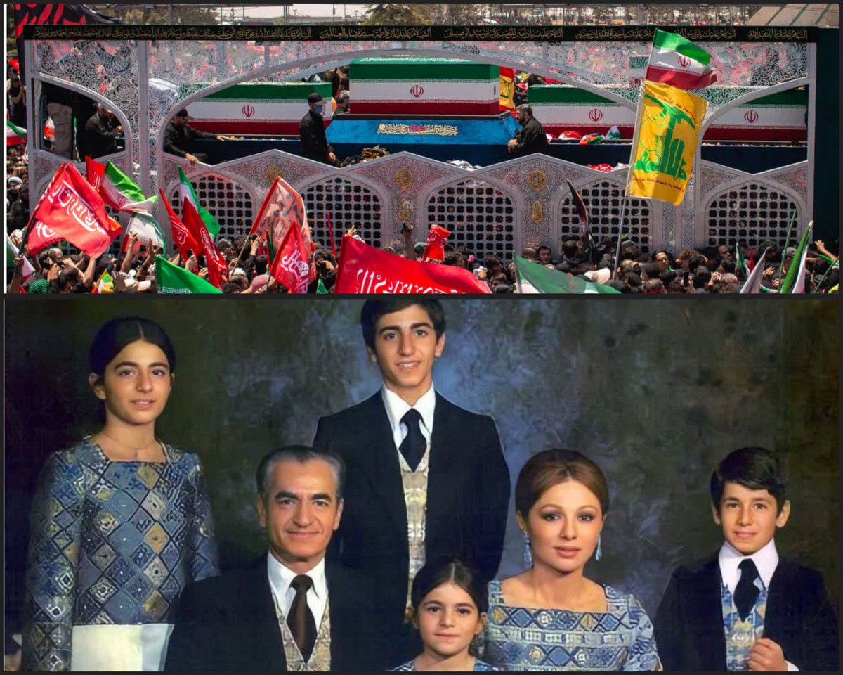 m_rahimi_72's tweet photo. فرار با فدا، فرق فرش تا عرش!
خانواده‌ای که فدای ملت ایران و وطن شد و خانواده‌ای که پول مردم ایران رو دزدیدند، همش در خوش‌گذرانی بودند و وطن‌ را فروختند و عقب‌مانده نگه داشتند و فرار کردند. https://t.co/23bLRm6EnN