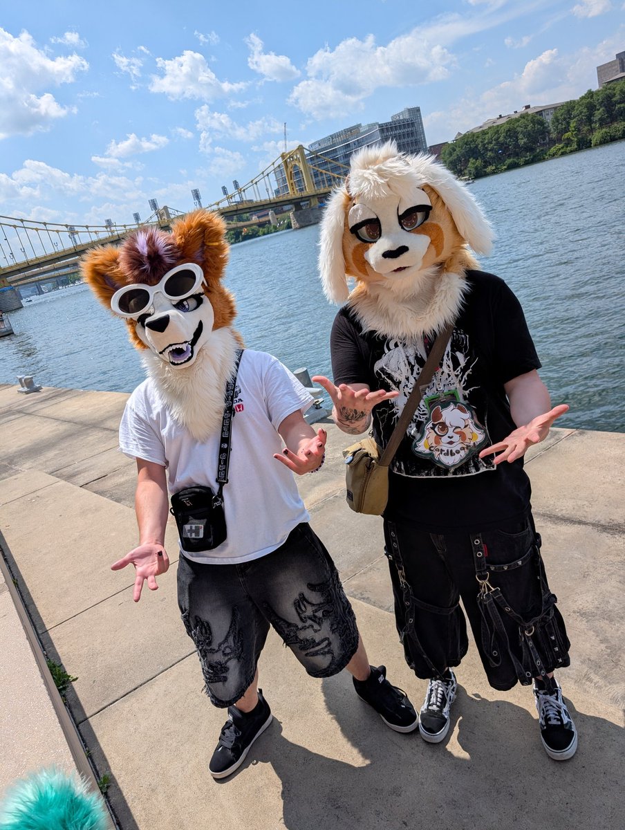 chieftheyote's tweet photo. Anthrocon and stuff https://t.co/aLMK9SfjWV