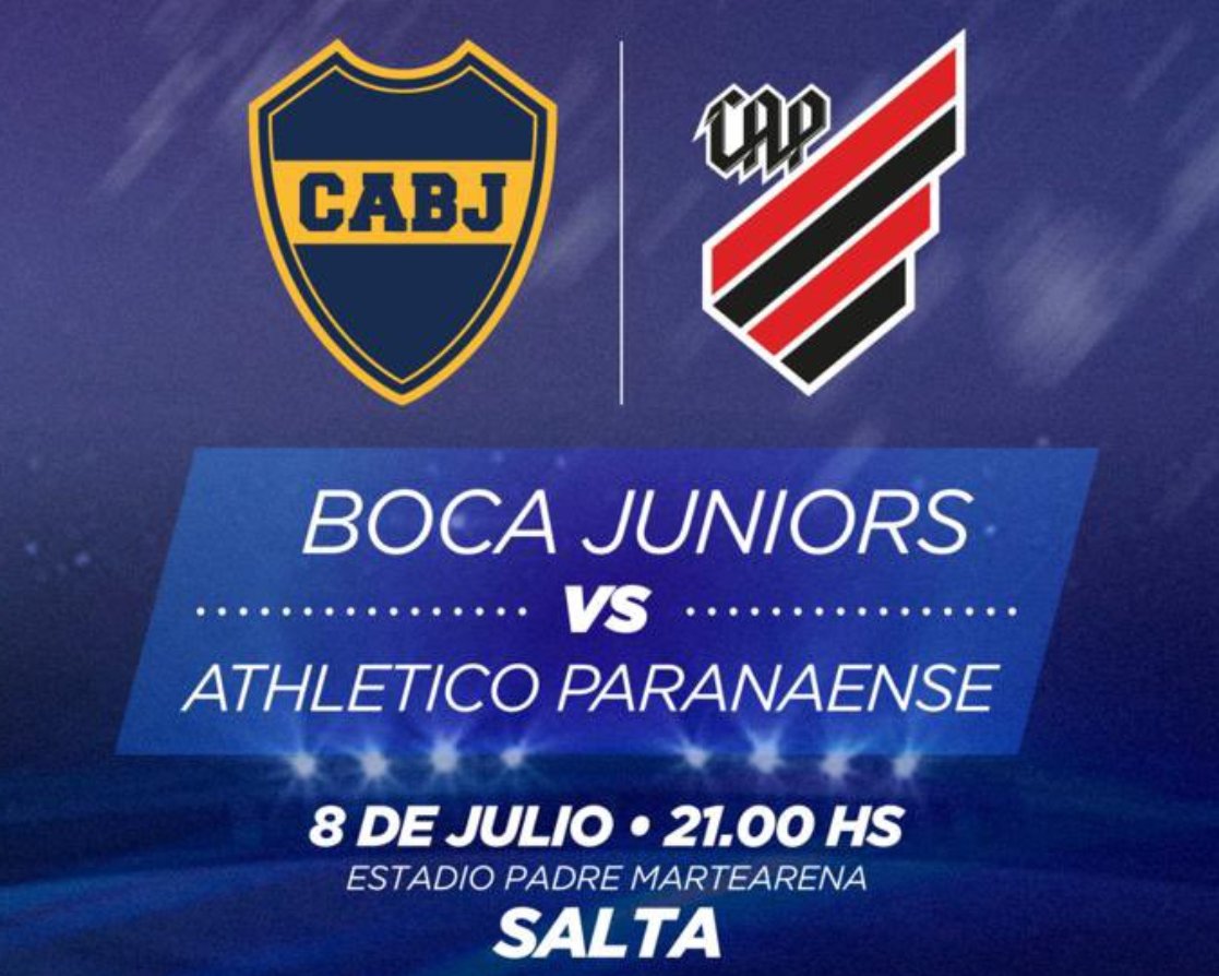 la12tuittera's tweet photo. ℹ️Informa @augustocesar22 que el partido entre #Boca y Ath. Paranaense el miércoles 21 hs en Salta, será televisado ÚNICAMENTE por STREAMING de @disneyplusla PREMIUM. ⚠️ https://t.co/6DTF6G7UQv