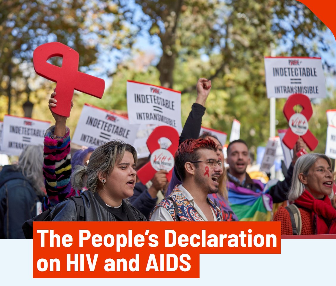 ResultsCda's tweet photo. Following a lackluster Political Declaration at the 2026 High Level Meeting on HIV and AIDS, communities, advocates and civil society have come together to release: The People's Declaration on HIV and AIDS ✍️

Results Canada is proud to be one of 528 (!!) signatories: https://t.co/gpXVAwJFYv