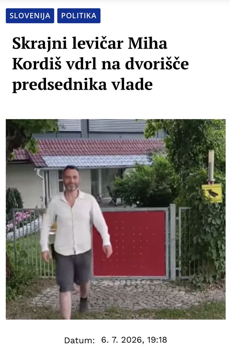 Marko63705437's tweet photo. Če bi se to zgodilo Golobu ali Kovačevi, bi levičarji že sklicali izredno sejo, nikogarjšnjim hlapcem pa bi se zmešalo. https://t.co/Frwl2VhQYu