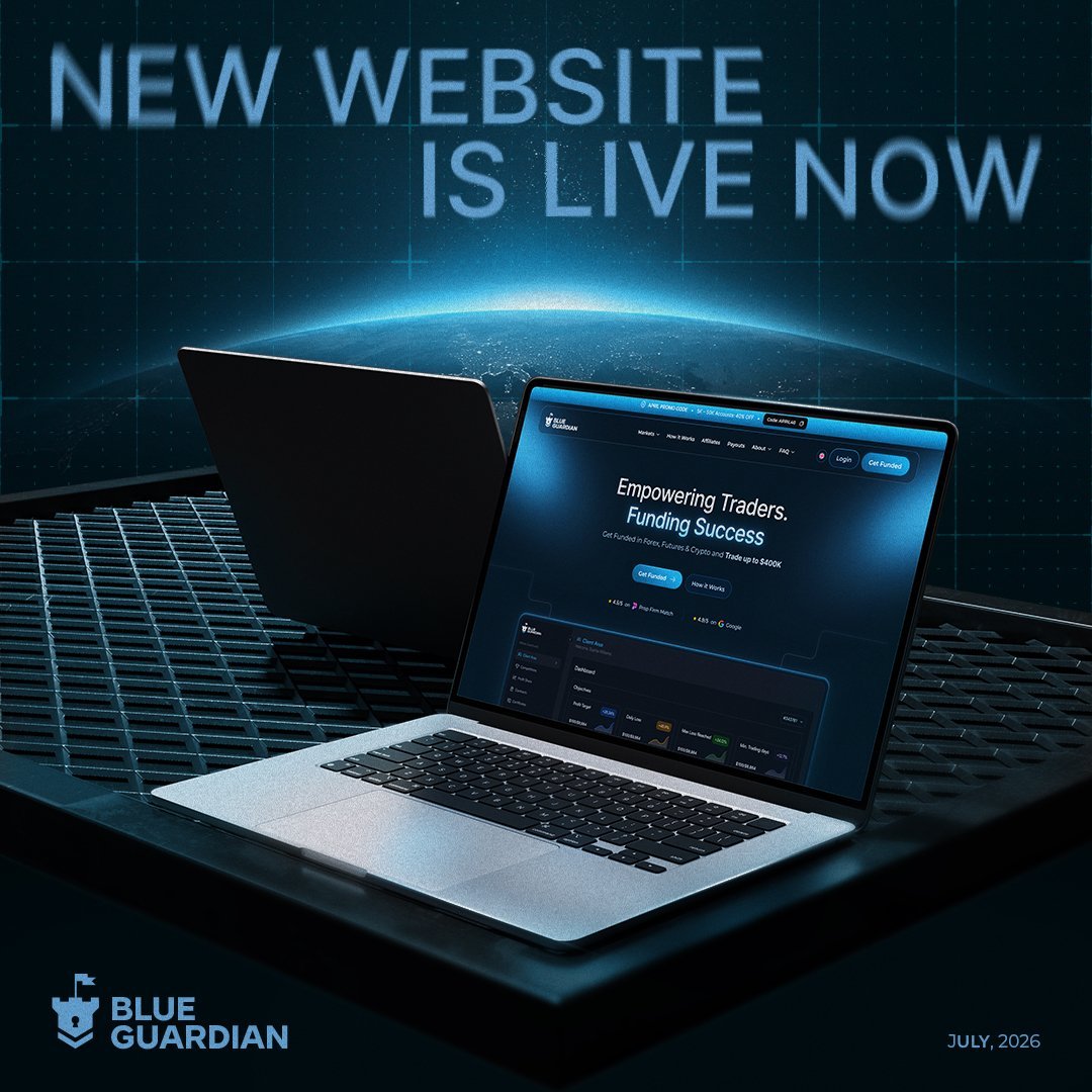 BKtradinghubs's tweet photo. LAUNCH SALE IS LIVE! 🚀

Big news! @BlueGuardiancom's new website is now LIVE 🌐

Celebrate the launch with an exclusive 40% OFF on ALL Forex &amp; Futures Accounts

🎉 Use Code: LAUNCH 
💰 40% OFF 
✅ 200% Refund 
📈  to the next level

𝑳𝒊𝒏𝒌 https://t.co/dj2VpGzleb https://t.co/7RRt8fSBFO