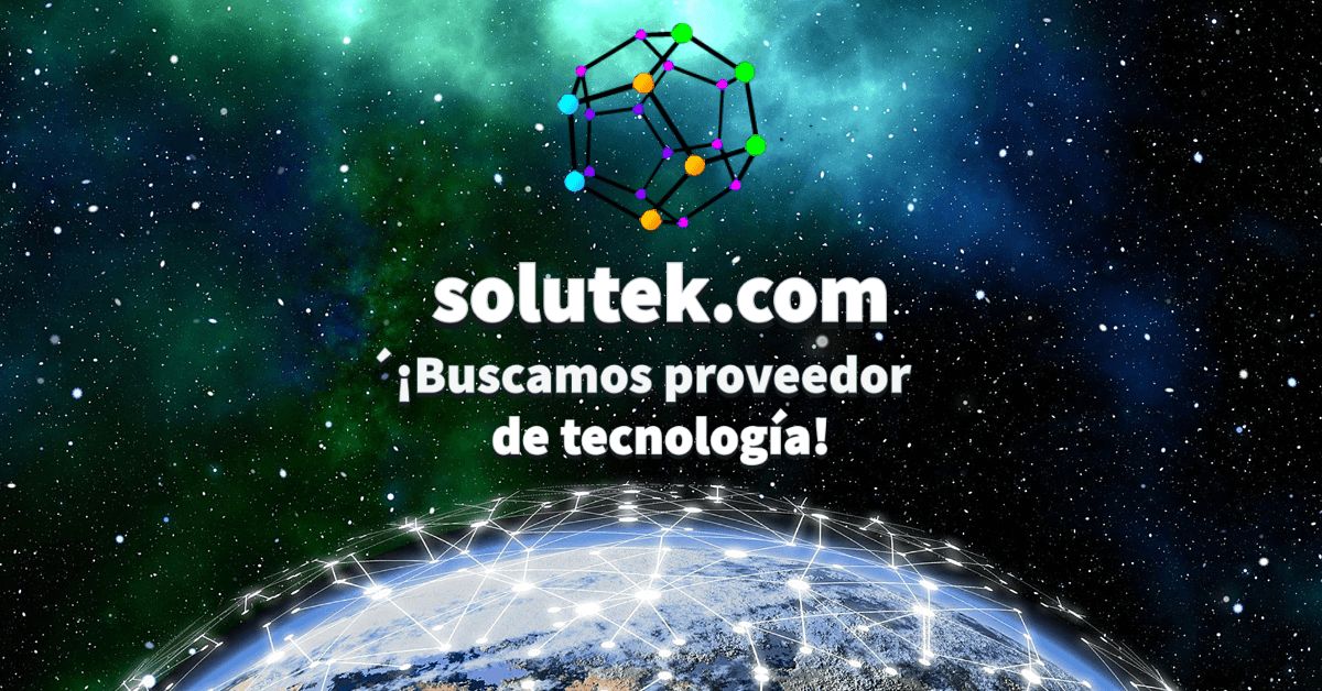 SolutekColombia's tweet photo. Buscamos partner para: 

AIChatBot https://t.co/LRS4QhlWzk https://t.co/7r9zKVC4II