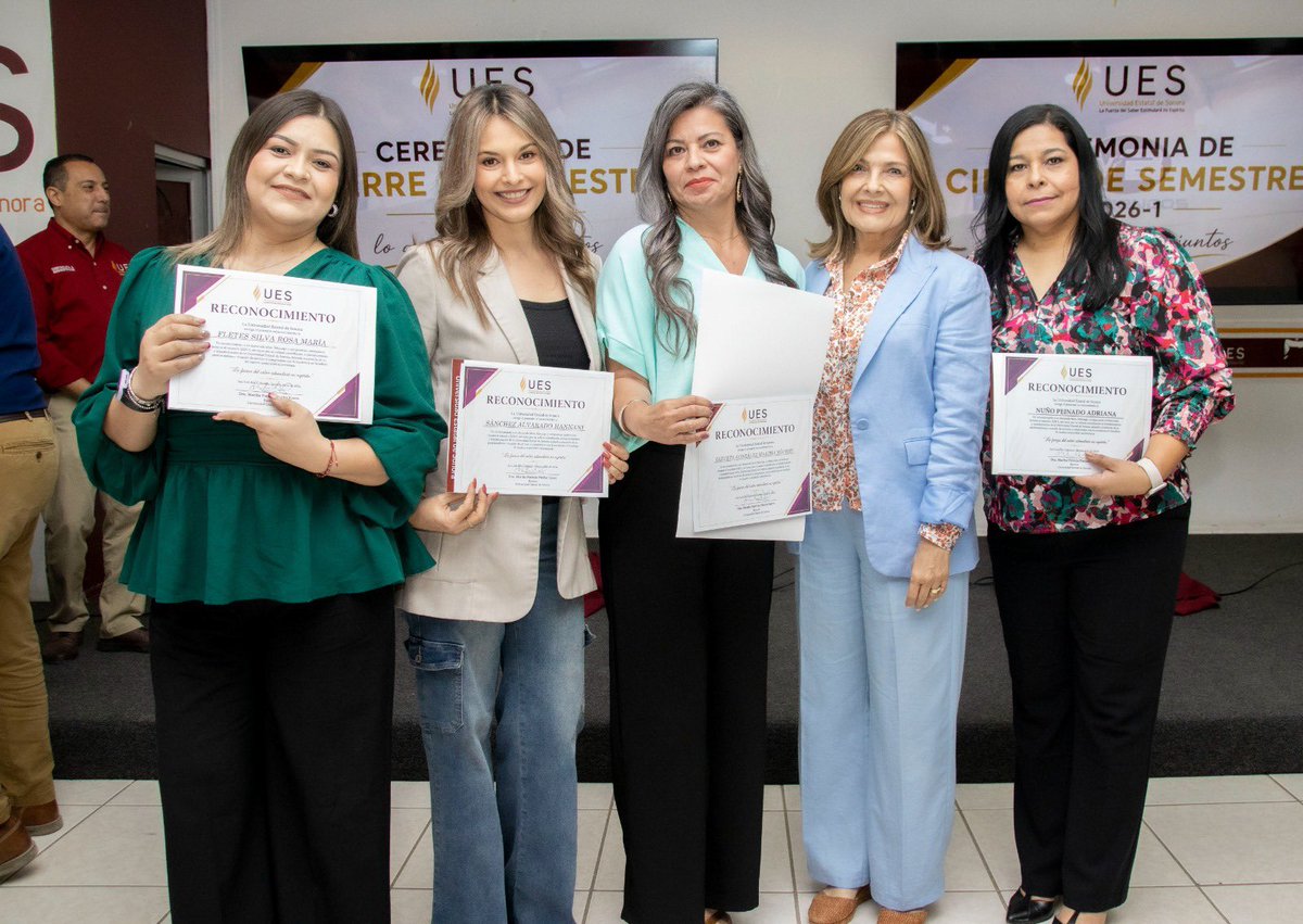 SECSonora's tweet photo. La @UES_MX presentó a la comunidad de UES San Luis Río Colorado los resultados del semestre 2026-1 durante el Informe de Actividades.

Lee el boletín completo en: https://t.co/i00h9UX39q https://t.co/KIe0t7MnKq