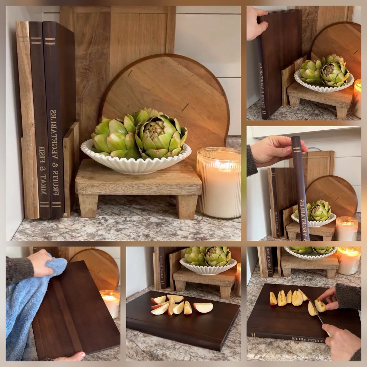 sell_savvy360's tweet photo. Aesthetic Kitchen Upgrade β¨
π https://t.co/j7lAdWdtA0
Via @amazon
.
Turn your countertop into a statement piece with these book-inspired wooden cutting boards. Practical and beautiful!
.
#AmazonFinds #HomeDecor #KitchenInspo #KitchenEssentials #CountertopDecor https://t.co/j6uB3tcefY