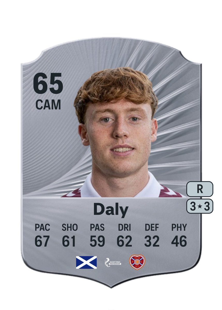 JambosUT's tweet photo. How new Hearts teenager could look in FC26! 🇱🇻 #HeartsFC #HMFC #HHGH #EAFC26 #Daly #SPFL https://t.co/rdK03UoHHz