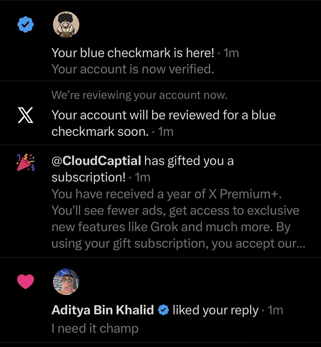 Justuyi_'s tweet photo. @CloudCaptial Hey man, thanks a lot I really appreciate 🫡 https://t.co/syjsZUXq8Z
