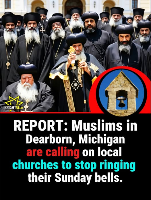 ImtiazMadmood's tweet photo. They argue that Dearborn has a Muslim-majority population and say churches should respect Islamic traditions. Citing that under Sharia, church bells should not be louder than the Islamic call to prayer. https://t.co/oVvc20jWCO