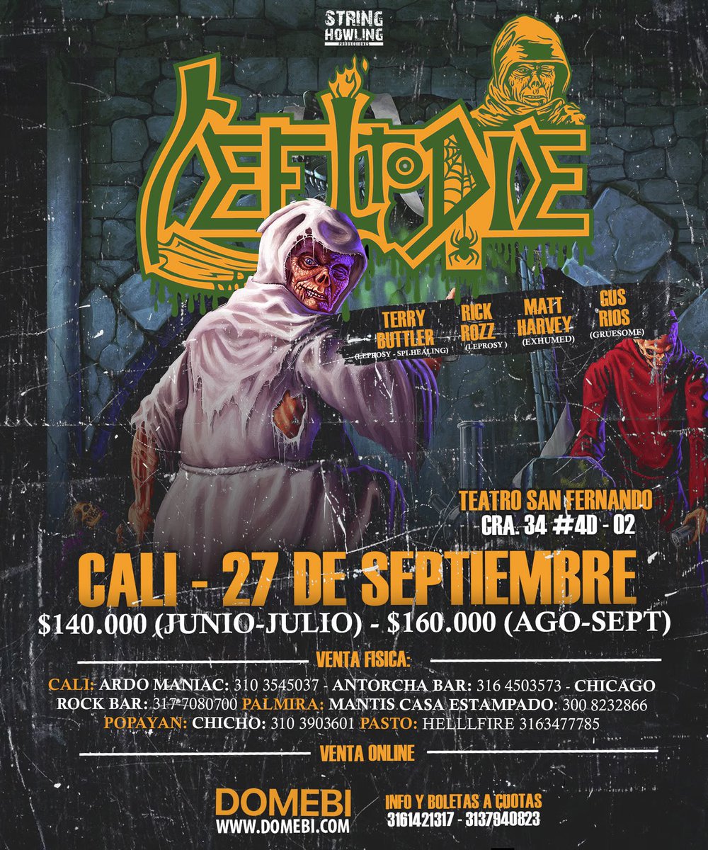 cavernetrock's tweet photo. #CavernetRock Domingo 27 de Septiembre en CALI.

https://t.co/SdfIFpMG96 https://t.co/WevnKJiTvF