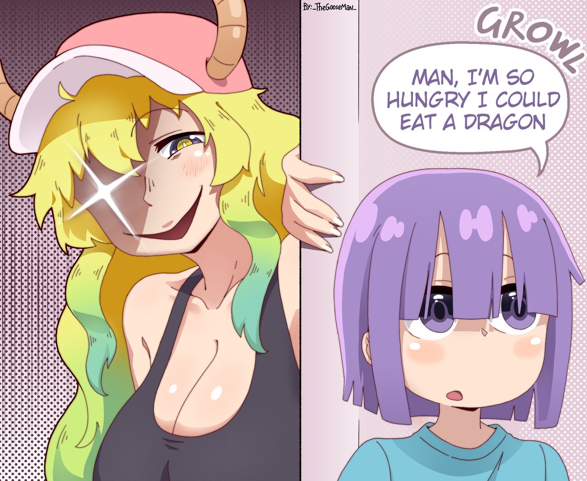 _TheGooseMan_'s tweet photo. Protect that smile

#MissKobayashisDragonMaid #小林さんちのメイドラゴン #Lucoa 🐉 #Shouta https://t.co/TJ6DycHWgC