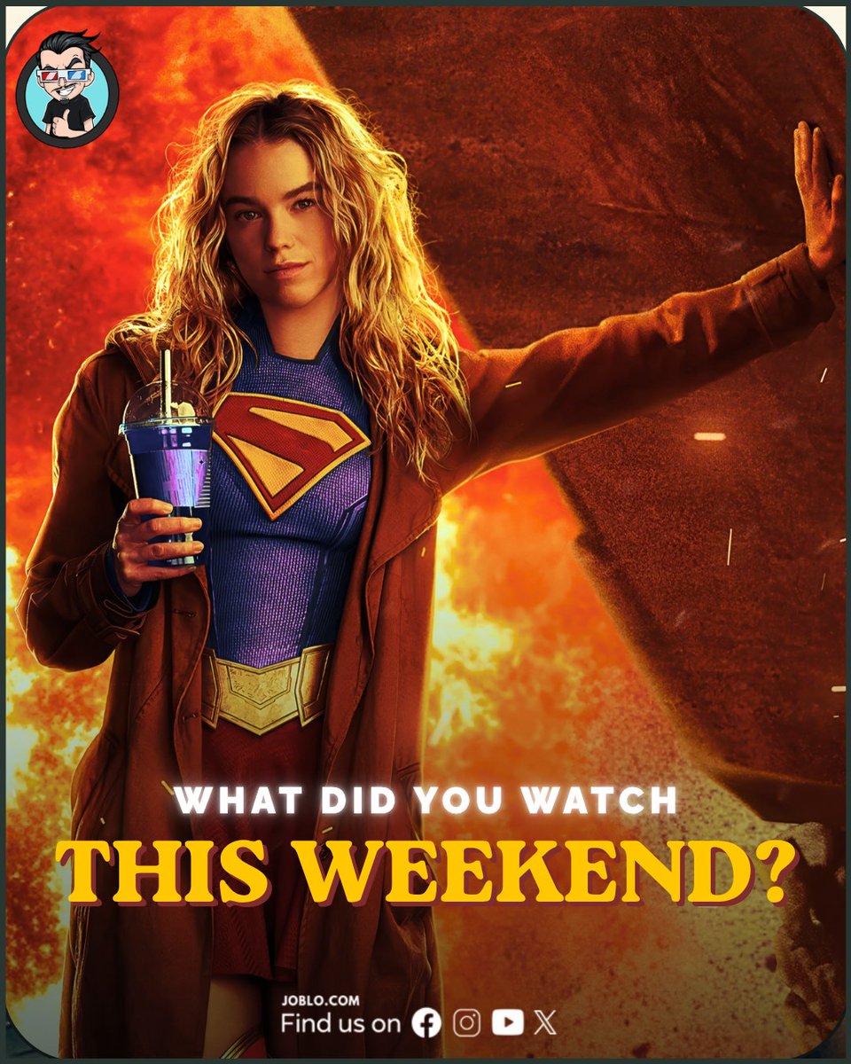 joblocom's tweet photo. What did you watch this weekend?
#WeekendWatch #WhatDidYouWatch #StreamingNow #BingeWatching https://t.co/IyYp5AUN1t