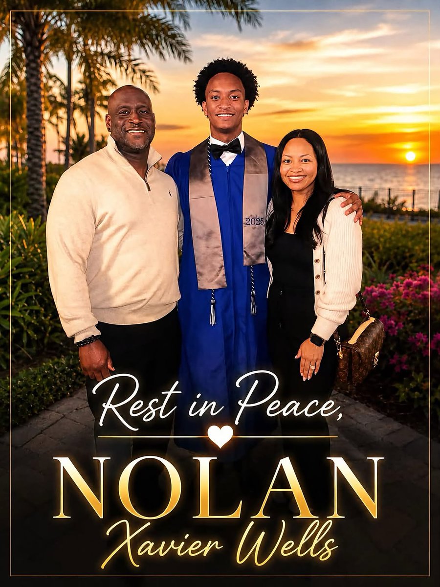 Mirha1206's tweet photo. 🕊️ GONE FAR TOO SOON.
18-year-old Nolan Xavier Wells had a bright future ahead of him. Now, his family is left with heartbreak, unanswered questions, and a lifetime of memories.
Rest in peace, Nolan. You will never be forgotten. 💙
#NolanXavierWells #RIPNolan #RestInPeace #GoneTooSoon #Mississippi #FootballFamily