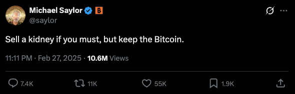 ki_young_ju's tweet photo. Now sell the Bitcoin and buy your kidney back. https://t.co/euJNWDDs3K