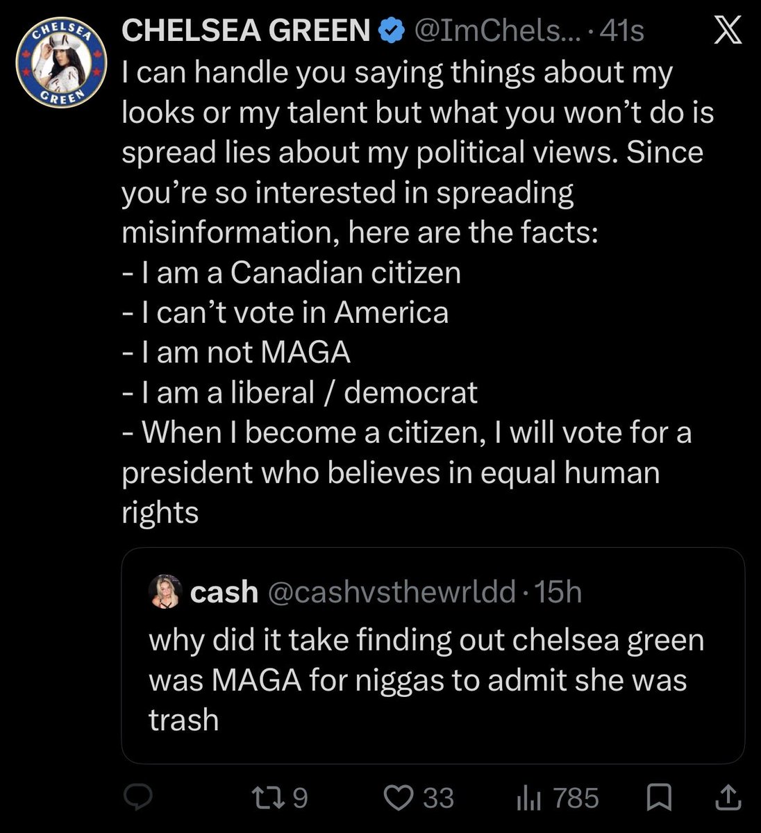 RhodesKotaEra's tweet photo. Chelsea Green has deactivated her account after wrestling "fans" have once again bullied another talent off of the app... https://t.co/Pq2U0lQuzL