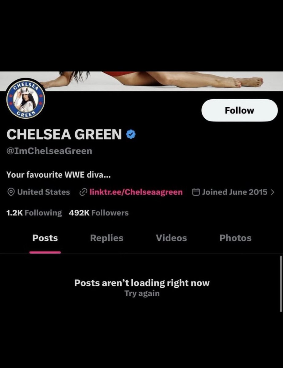 RhodesKotaEra's tweet photo. Chelsea Green has deactivated her account after wrestling "fans" have once again bullied another talent off of the app... https://t.co/Pq2U0lQuzL