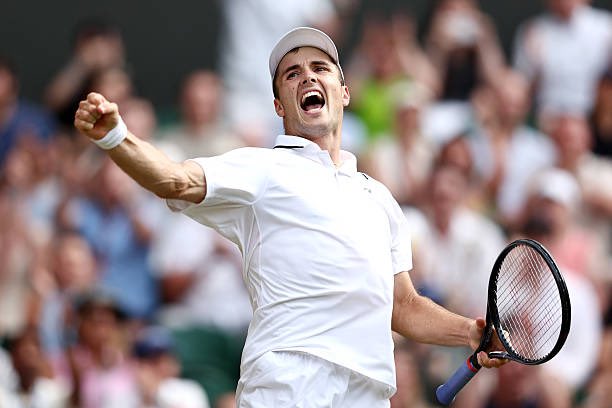 josemorgado's tweet photo. WOW! 🇬🇧 

In the battle of wild cards, Brit Arthur Fery defeats former top 3 Grigor Dimitrov 7-5, 3-6, 4-6, 6-4, 7-6(10-7) to reach an incredible #Wimbledon quarterfinal against Flavio Cobolli. 

The first player ranked outside the top 100 to reach the QFs at SW19 since 2014. https://t.co/vnCgKTAIrQ