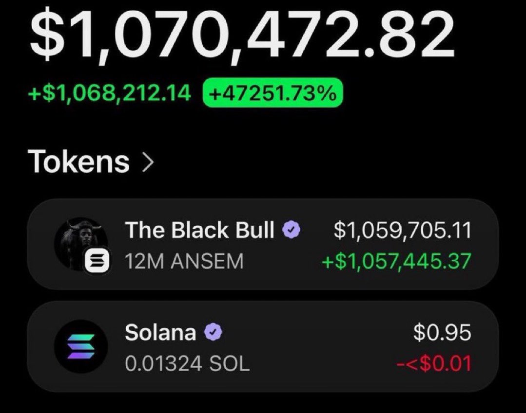 hailey_cryptoo's tweet photo. $ANSEM actually airdropped me $1M 

I think @blknoiz06 is unfairly airdropping big numbers to his friends like me 😂

Alright airdropped $200K to few followers 

Join TG 👉 https://t.co/tzYQK9e9g4

Drop your Solana wallets fast https://t.co/d8Df11BVqq
