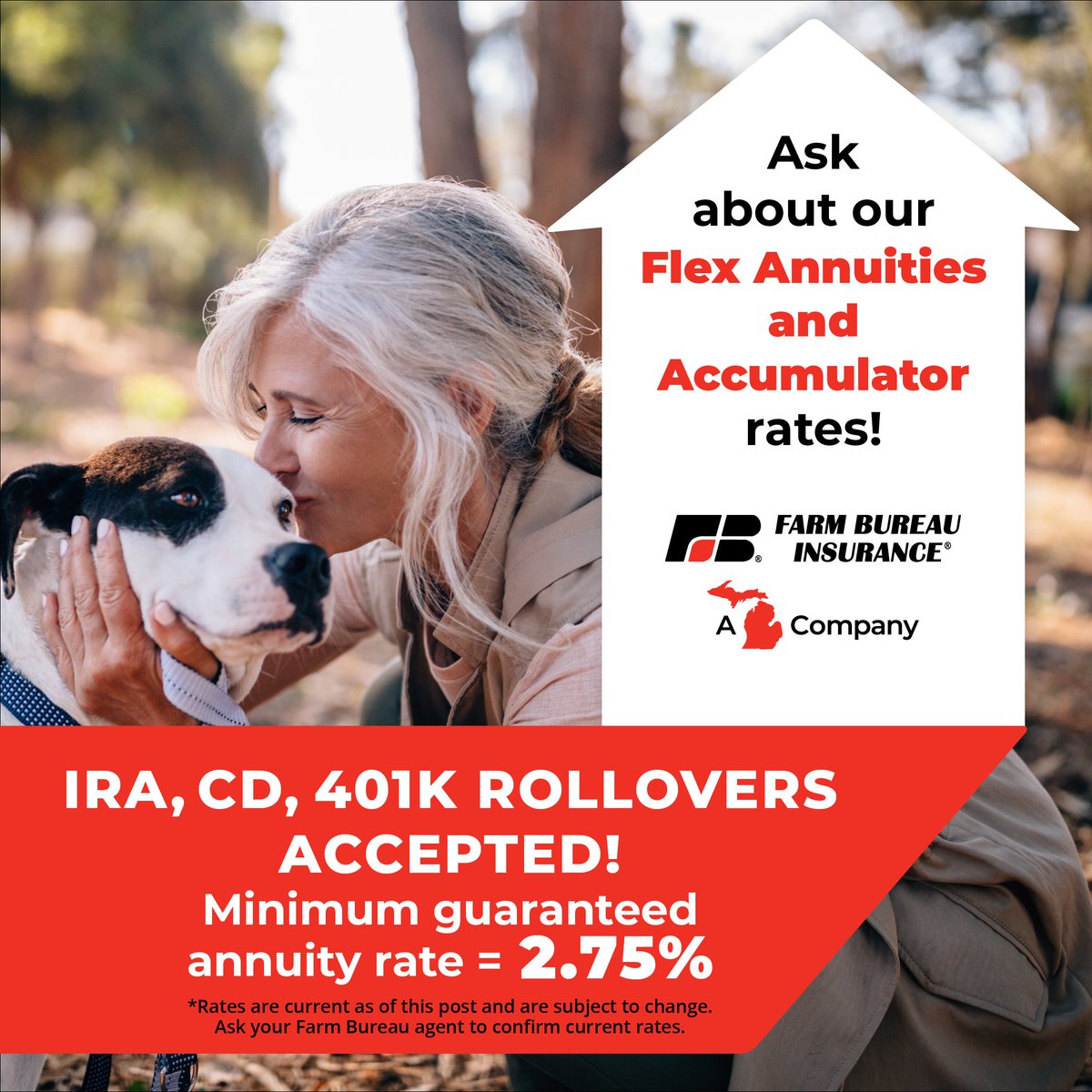 mifarmbureauins's tweet photo. 🎆🫕 July Rate Updates 🗽🦅 
What better way to follow up celebrating Independence Day than looking into securing your own long-term financial independence. We're here to help when you're ready to learn more about your options! https://t.co/BQlDwzOgc9
