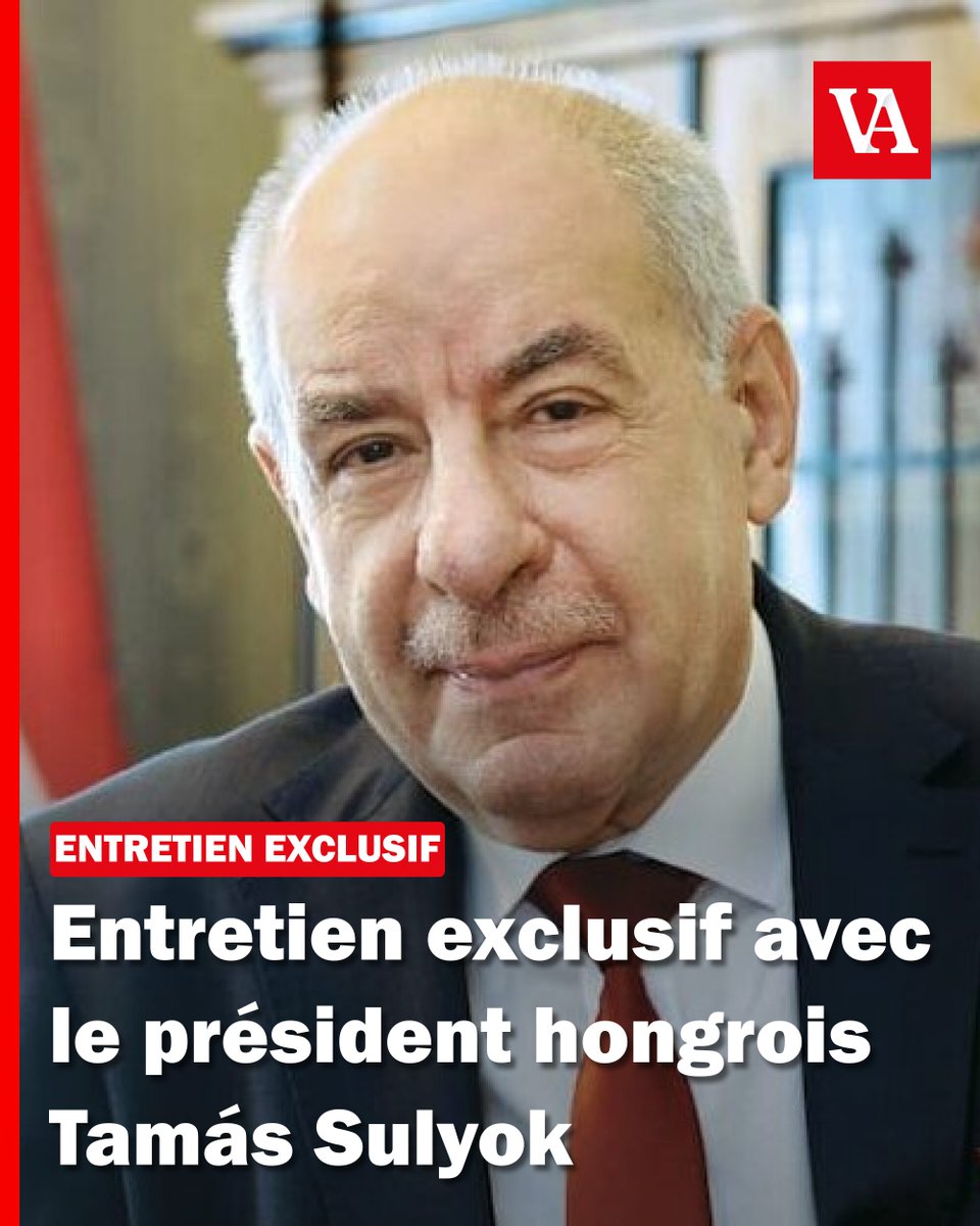 Valeurs's tweet photo. ENTRETIEN EXCLUSIF. C'est au palais Sándor, sa résidence officielle à Budapest, que le président hongrois, Tamás Sulyok, 70 ans, a reçu Valeurs actuelles pour exposer le différend qui l'oppose au nouveau Premier ministre, Péter Magyar.
https://t.co/ufnfRjitaF https://t.co/7npjf9Qi5T