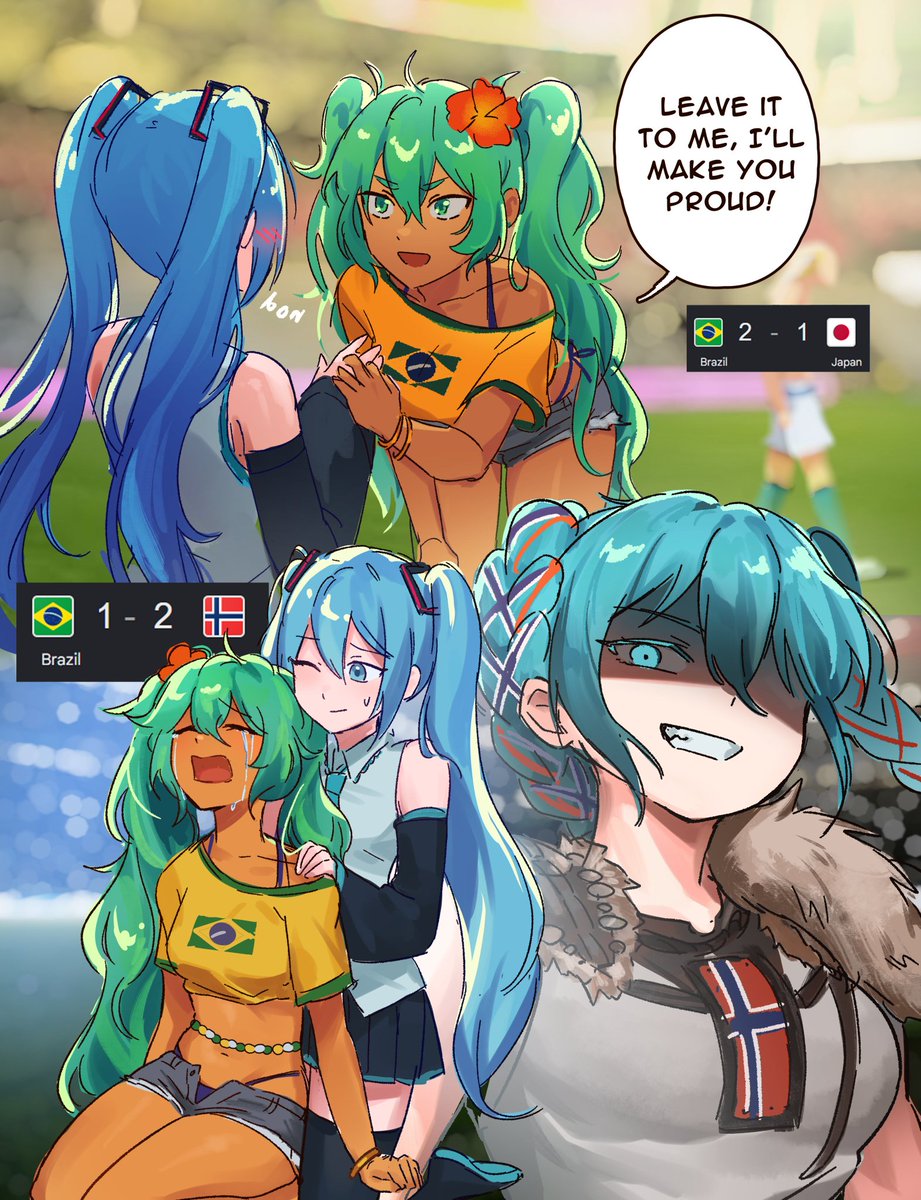 AilurusNova's tweet photo. I think Norway might keep Miku https://t.co/EyUZFALJZK