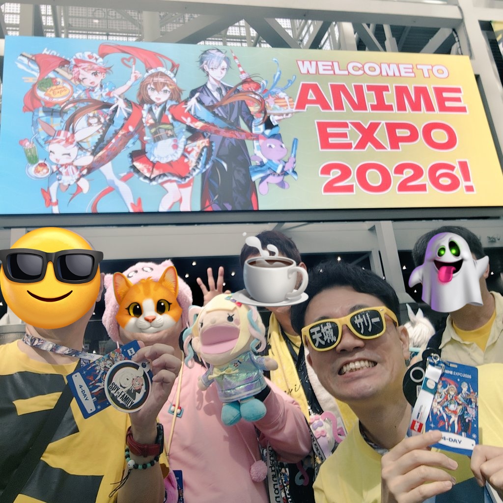 またなLos Angeles✋🇺🇸 来年もAnimeExpo参加するぞ！！ #天城サリー