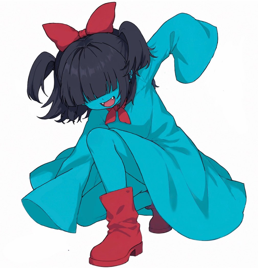 kemon0friends's tweet photo. #deltarune #aqua #deltarunefanartㅤㅤㅤㅤ 
ターコイズちゃん🟦
ストーリーやってたら描きたくなっちゃった https://t.co/D0mWDzUP4s