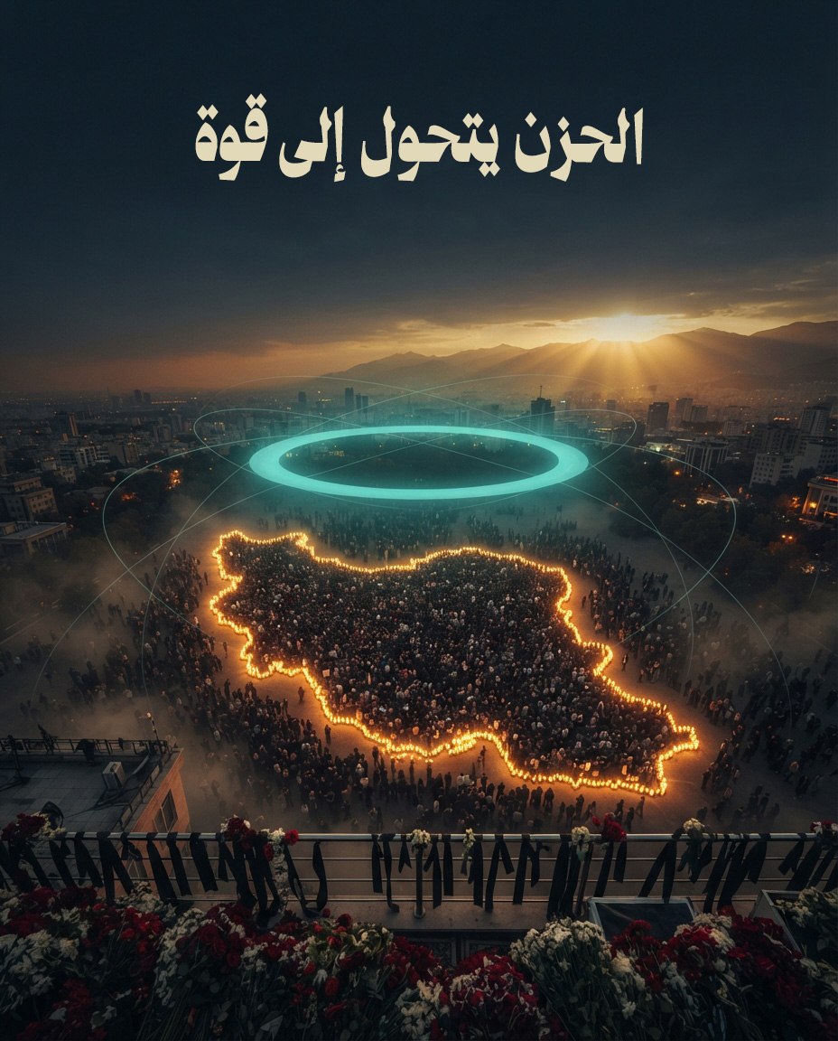 Saeeda559's tweet photo. الحزن يتحول إلى قوة
يبقى تشييع القائد الشهيد محطة فارقة تحول الحزن إلى رصيد جيوسياسي، وهذا التاريخي يرسل رسالة للعالم بأن إرادة الشعوب أقوى من أي قوة، فالمراسم التي جمعت الملايين تؤكد أن المقاومة باقية والنصر قادم.
#تشييع_خامنئي_رسالة_مقاومة https://t.co/qXKAsefyKZ