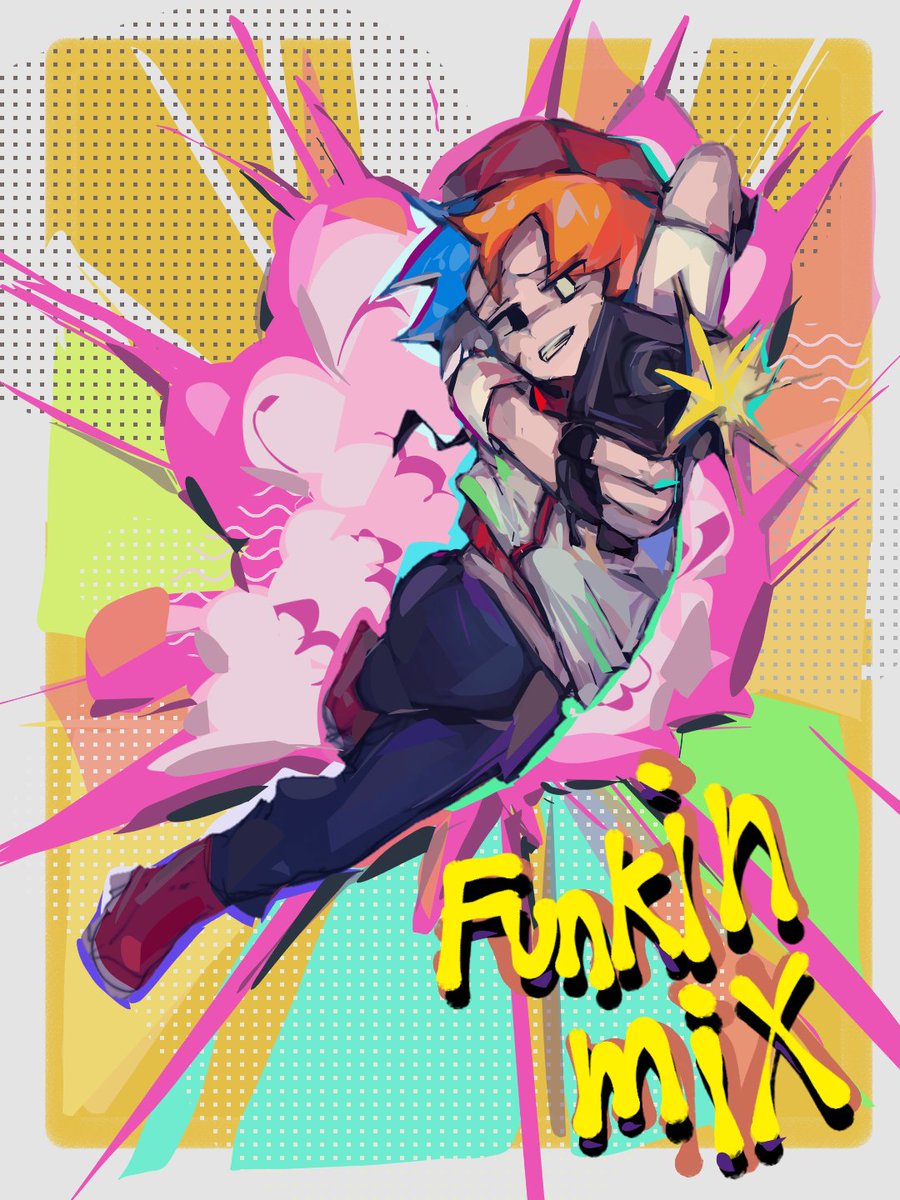 zhu__720's tweet photo. 画的比较潦草 #fridaynightfunkin #funkinmix #BF #FNF https://t.co/unTcQcuzG7