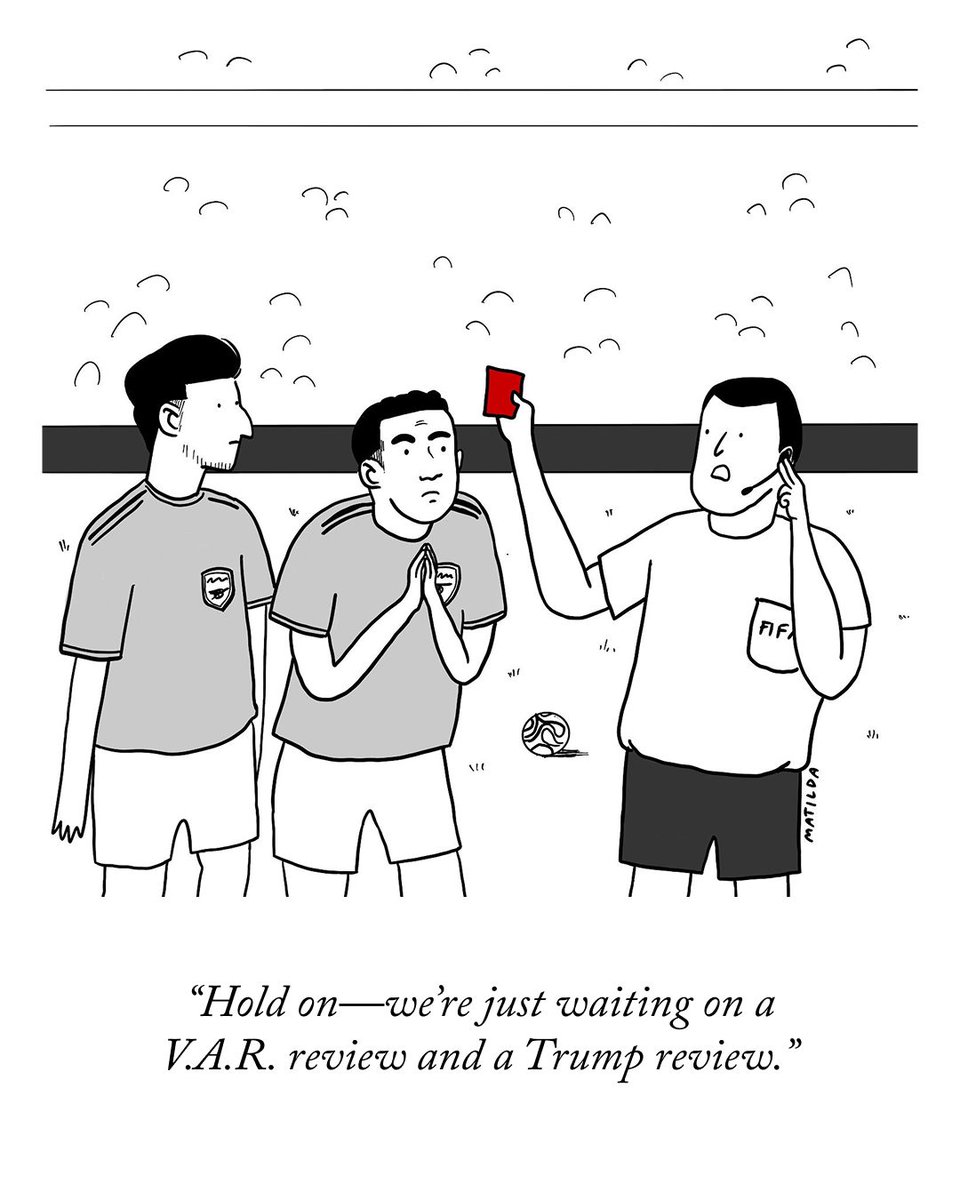 newyorkerhumor's tweet photo. Today’s Daily Cartoon, by Matilda Borgström. https://t.co/z5scifXRUk