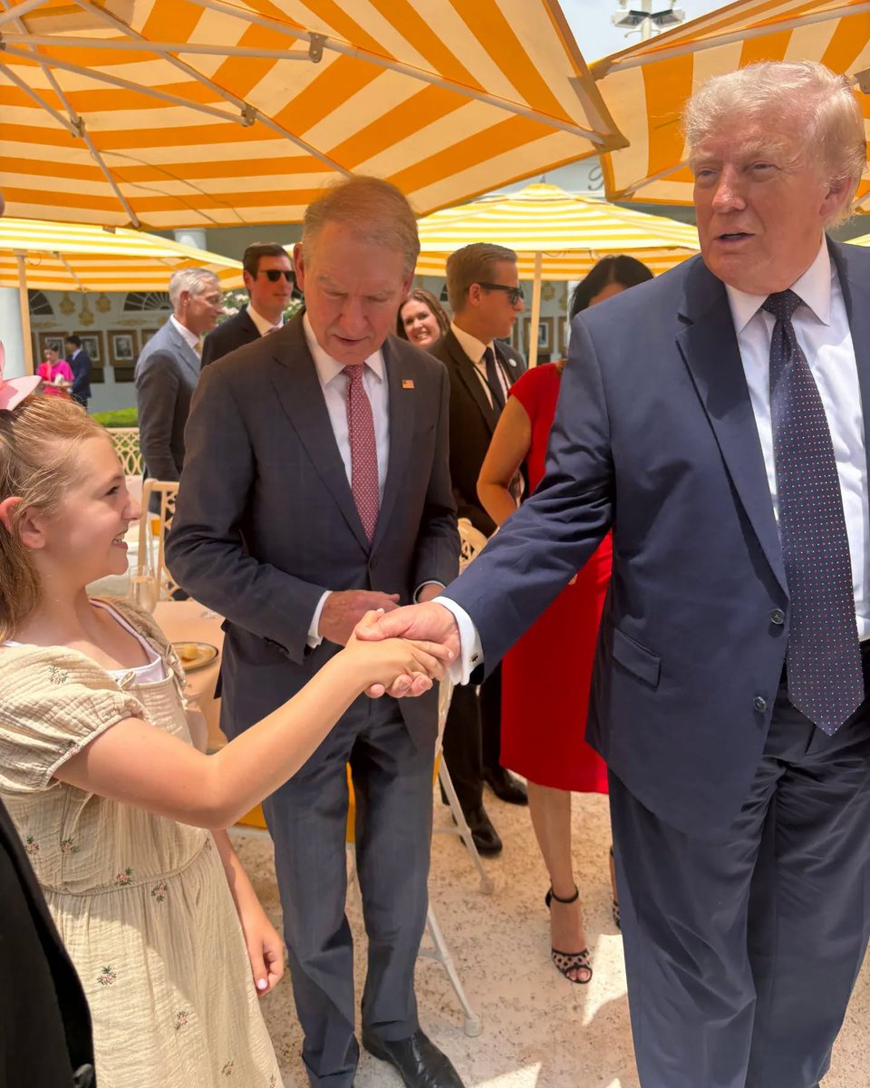 cboyack's tweet photo. Kenzleigh is a youth entrepreneur from our @kidsmarkets program, recognized today by @realDonaldTrump at the White House. 

She's a great little ambassador for our program, helping the next generation become builders! https://t.co/SBQU0pv3yK
