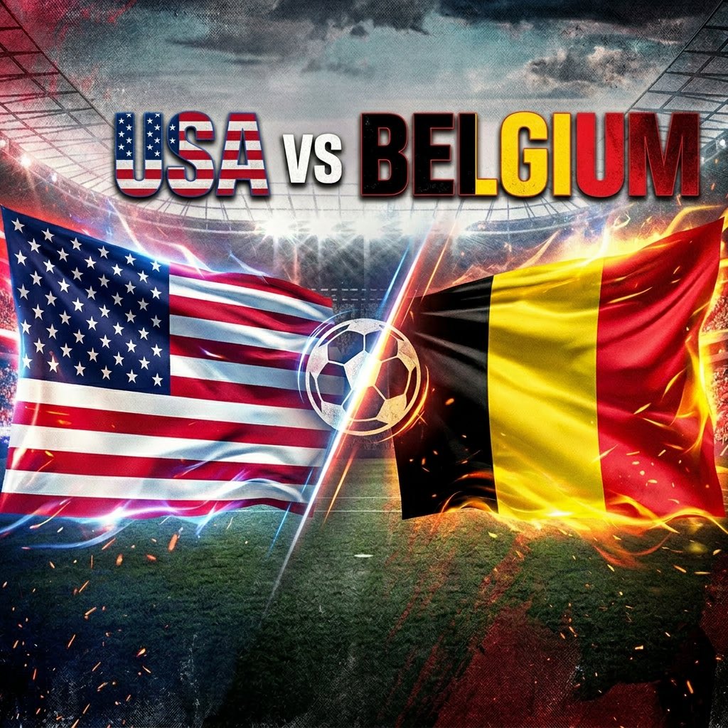 USinNigeria's tweet photo. Good luck to @USMNT as they take on Belgium at the #FIFAWorldCup!

Let's go, USA! https://t.co/zQrJmZI27F