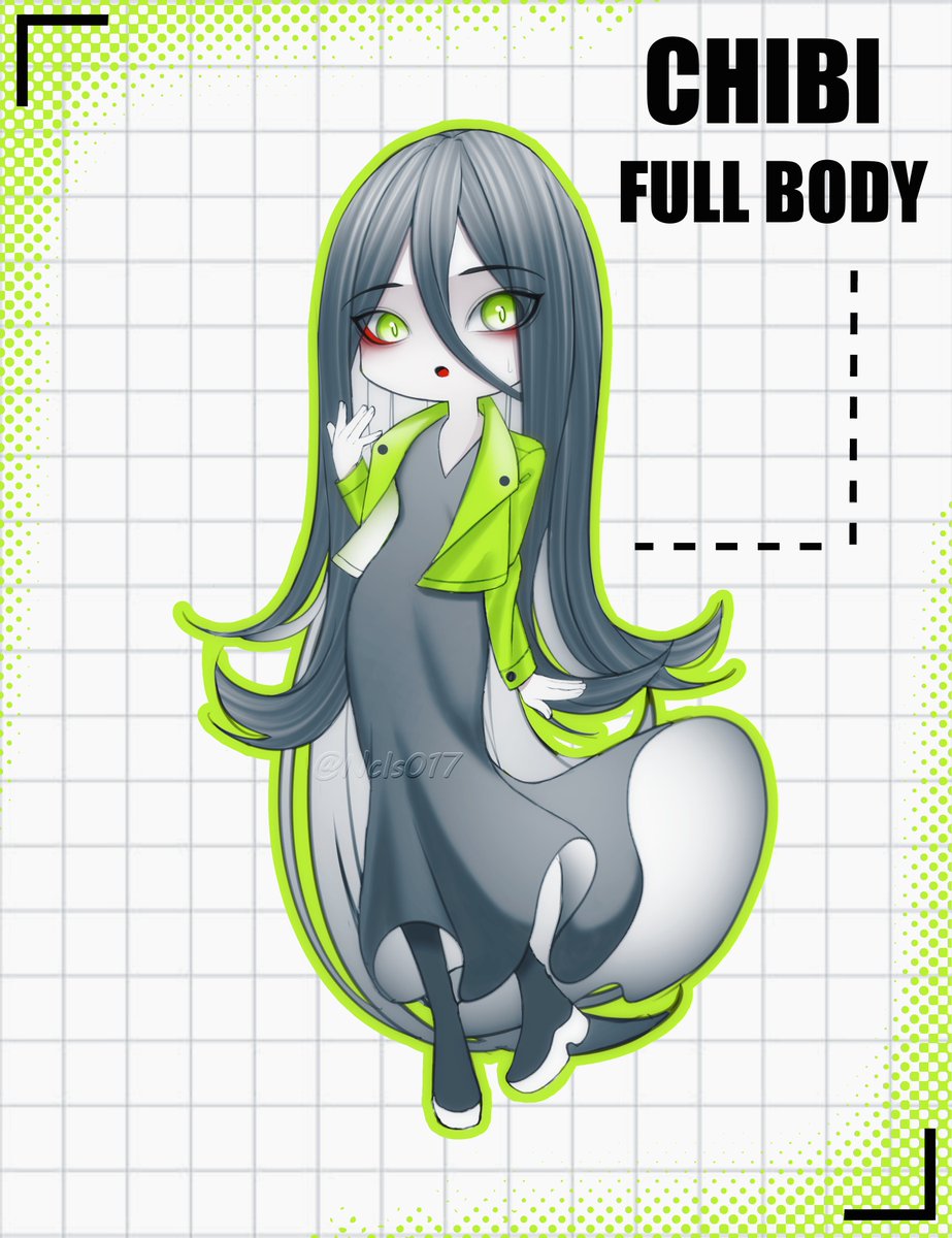Ncls017's tweet photo. @WSMexicum Chibi full body 👤💚 https://t.co/Z6fq4XXye8