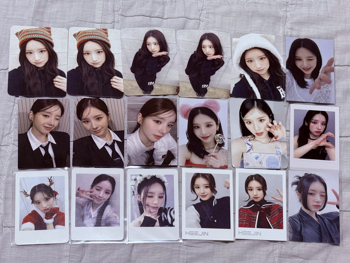 poca_bbang's tweet photo. 아르테미스 heejin K 포카 양도

18 pob poca - 20.0
only sell set ⭕️

포카 판매 wts wtb sell buy 미공포 블립 희진 현진 하슬 여진 비비 김립 진솔 최리 yves 츄 고원 올리비아혜 혜주 이달의소녀 이달소 오아써 오드아이써클 루셈블 pc artms https://t.co/EBiOtJ1vf3