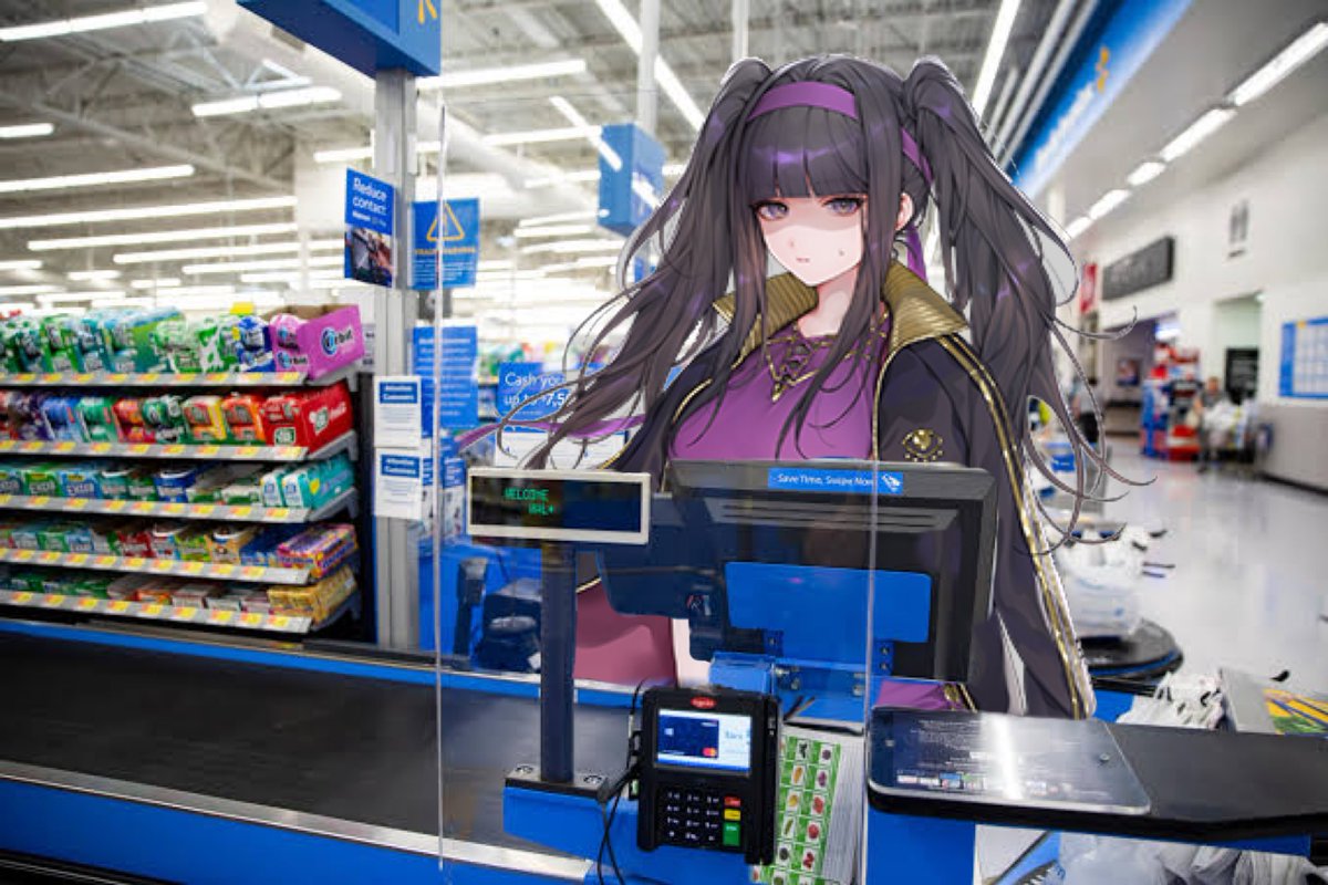 sham_exe's tweet photo. how the walmart employee looks at me as my 6th credit card in a row gets declined https://t.co/AP9Jl4AadH