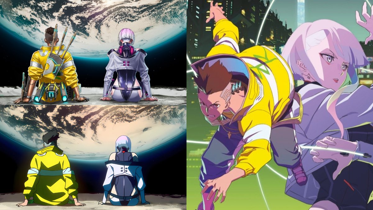 ApexTimes's tweet photo. 【速報】APEX × サイバーパンクコラボが開催
━━━━━━━━━━━━━━━
■コラボ対象：
サイバーパンク エッジランナーズ

■登場するスキン
・スパロー×デイビッド
・アクセル×ルーシー

■公式ティザー
両公式アカウントの画像を繋げると1枚になるおしゃれ演出で発表🌕️

記事全文はコチラ👇
https://t.co/cPLa2Qnt0t
