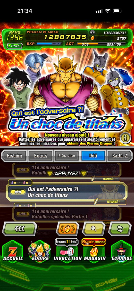 Ambre_thr's tweet photo. Mes teams pour compléter toutes les missions du niveau 3 de "qui est l’adversaire" :) #DokkanBattle https://t.co/mNR2eDxgCY