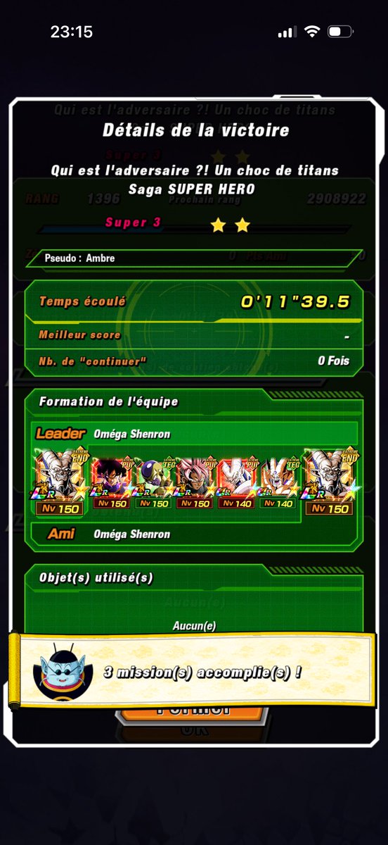 Ambre_thr's tweet photo. Mes teams pour compléter toutes les missions du niveau 3 de "qui est l’adversaire" :) #DokkanBattle https://t.co/mNR2eDxgCY