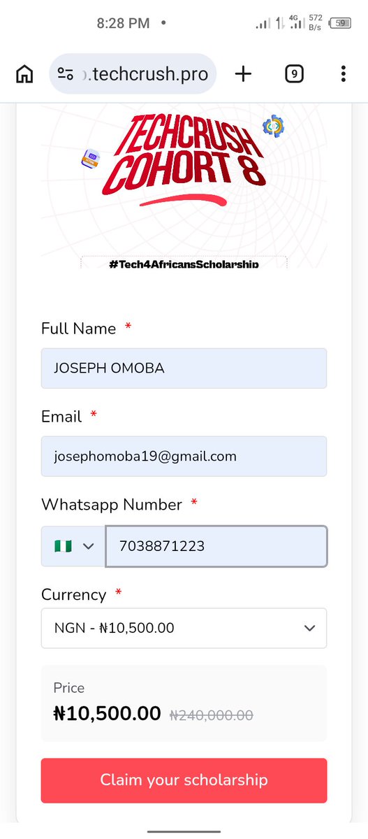 Bright_Naldo's tweet photo. @twitgameboy Sir that your scholarship is it real? https://t.co/PPF1CiqbPL