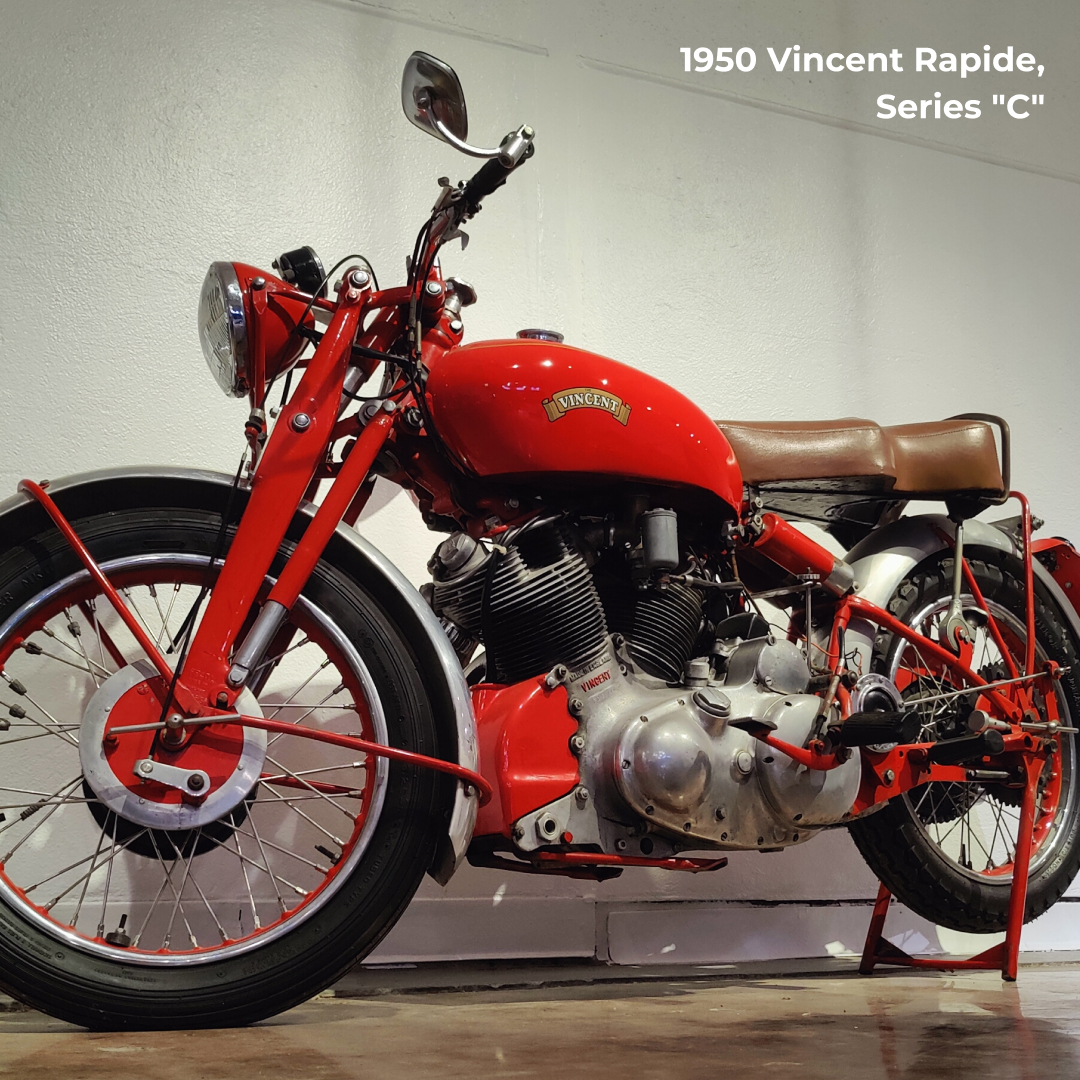 SDAutoMuseum's tweet photo. Take a ride through time in our Generational Motorcycles gallery, where rare and iconic motorcycles showcase the evolution of design, engineering, and the spirit of the open road. From the earliest motorized pioneers to celebrated classics, every motorcycle has a story to tell.

Which one are you choosing?

Visit the San Diego Automotive Museum and see these motorcycles in person: https://t.co/mjofa2aXeh

#Motorcycles #MotorcycleHistory #VintageMotorcycles #AutomotiveHistory #SanDiego #BalboaPark #SanDiegoAutomotiveMuseum