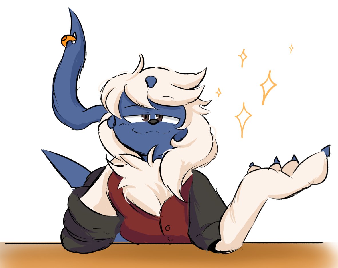Dapuffster's tweet photo. Flirtatious Absol~ https://t.co/Eu2zs6RqnN