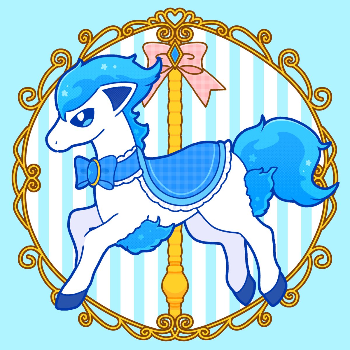 ciel_pkmn's tweet photo. #カントーポニータの日 おめでとう🐴💎 https://t.co/tATendN5BU