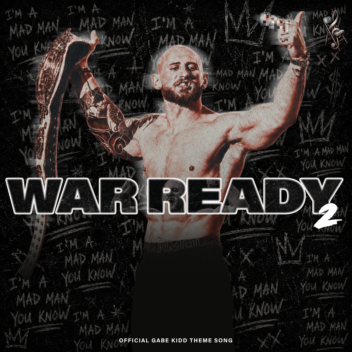 LaSwaveTweets's tweet photo. HE'S A MADMAN YOU KNOW! 

WAR READY 2. Produced By @iamOmedi 

OUT 7.16.26

@GabeKidd0115 https://t.co/qiTTSLDyBZ