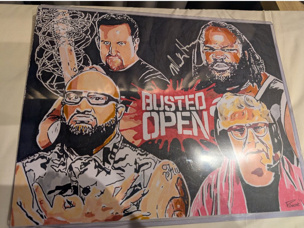 jonfarmer1988's tweet photo. Very happy that I get to meet @bullyray5150 next February in the UK and add him to the @BustedOpenRadio original artwork , such a great guest announcement @ftlowrestling made this evening π₯#getthetables #bullyray #bustedopen https://t.co/zLHuCoTZn6