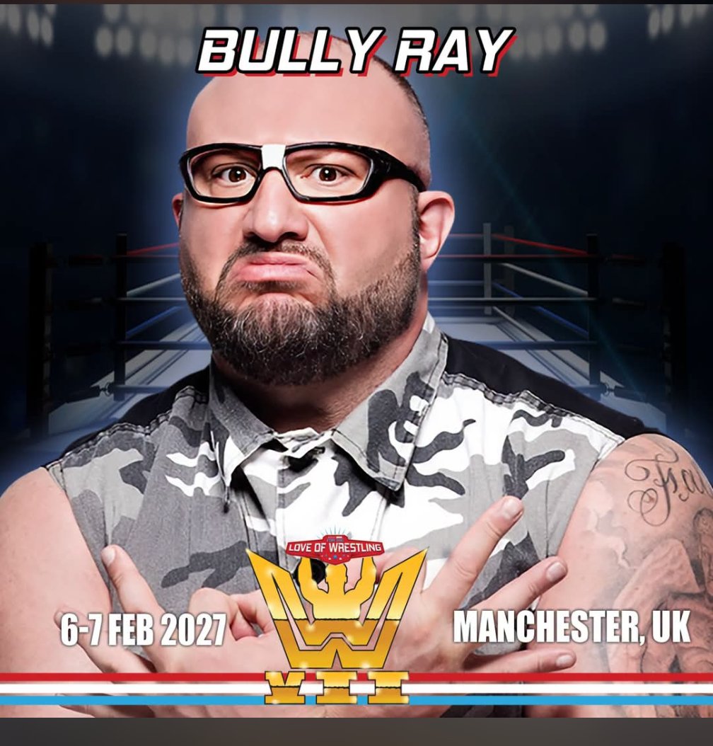 jonfarmer1988's tweet photo. Very happy that I get to meet @bullyray5150 next February in the UK and add him to the @BustedOpenRadio original artwork , such a great guest announcement @ftlowrestling made this evening π₯#getthetables #bullyray #bustedopen https://t.co/zLHuCoTZn6